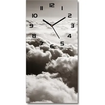 Hodiny Nástěnné hodiny tiché Let nad mraky