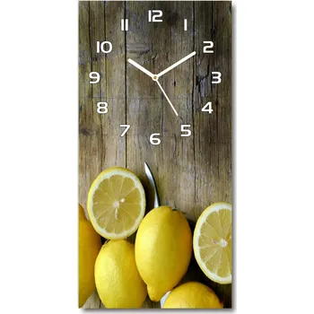 Hodiny Moderní hodiny nástěnné Citrony