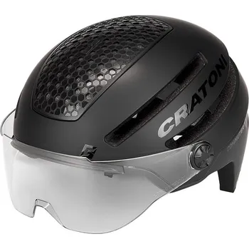 Cyklistická přilba Helma Cratoni Commuter Pedelec černá 2020