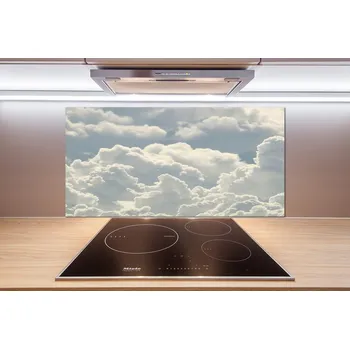 Obklad Skleněný panel do kuchyně Mraky