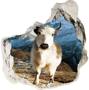 Fototapeta Díra 3D fototapeta nálepka Hory