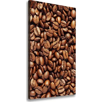 Obraz Vertikální Vertikální Foto obraz na plátně do obýváku Zrnka kávy