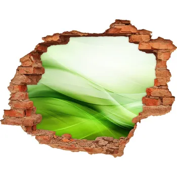 Fototapeta Samolepící díra na stěnu Zelené vlny pozadí