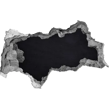 Fototapeta Díra 3D fototapeta na stěnu Černá tabule