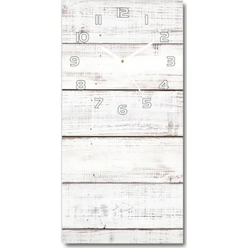 Hodiny Nástěnné hodiny tiché Dřevěná stěna