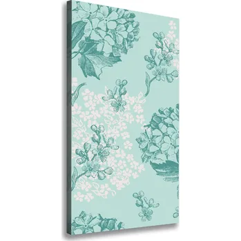 Obraz Vertikální Vertikální Foto obraz na plátně do obýváku Hortenzie