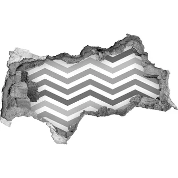 Fototapeta Díra 3D fototapeta nálepka Šedé klikatiny