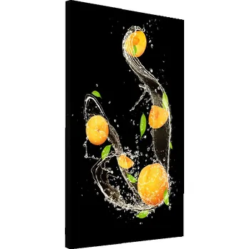 Obraz Vertikální Vertikální Foto obraz na plátně do obýváku Pomeranče