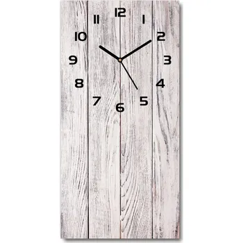 Hodiny Nástěnné hodiny tiché Dřevěná stěna
