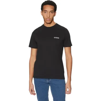 Pánské tričko GUESS TEE SINGLE PACK U4BM03KCAM1 JBLK L Velikost: L