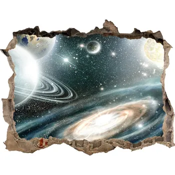 Fototapeta Fotoobraz díra na stěnu Sluneční soustava