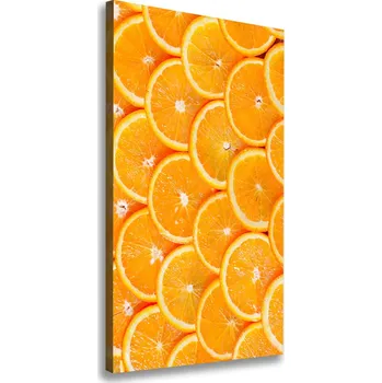 Obraz Vertikální Foto obraz na plátně Pomerančové plátky