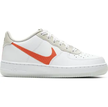 Dámské tenisky Nike Air Force 1 White Total Orange (GS) Velikost: 37.5 CD7409-100