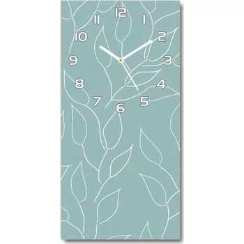 Hodiny Moderní hodiny nástěnné Listí