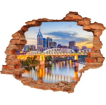 Fototapeta Fototapeta díra na zeď 3D Most Tennesee USA