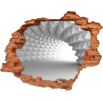 Fototapeta Samolepící díra zeď 3D Abstrakce tunel