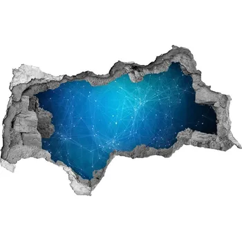 Fototapeta Foto fotografie díra na zeď Hvězdokupy