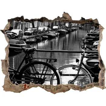 Fototapeta Nálepka fototapeta 3D výhled Kola v Amsterdamu