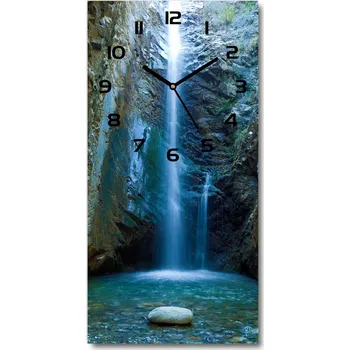 Hodiny Moderní hodiny nástěnné Vodopád