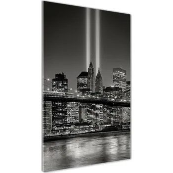 Obraz Vertikální Fotoobraz na skle Manhatttan Nový York