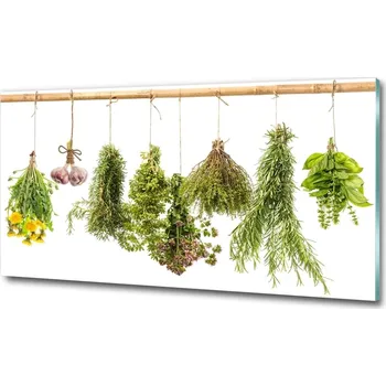 Obraz Foto obraz sklo tvrzené Bylina na provázku