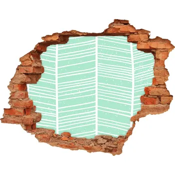 Fototapeta Fotoobraz díra na stěnu nálepka Jedlička vzor