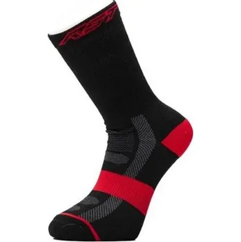 Pánské ponožky RST ponožky 3086 Multicolour BLACK/RED - S/M