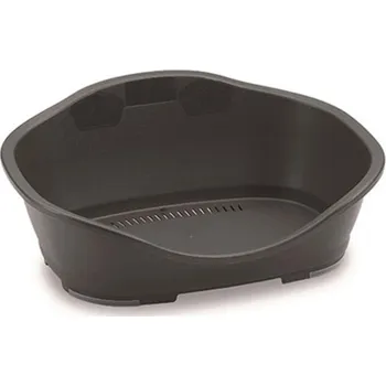 Pelíšek pro psa Juko Pelíšek plast grafitová 68,5 x 49 x 27,5 cm