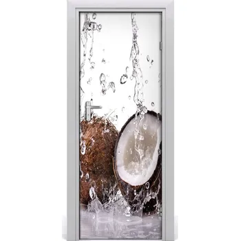 Fototapeta Fototapeta na dveře do domu samolepící Kokos 75x205 cm