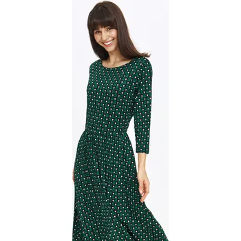 Dámské šaty Top Secret dámské šaty se vzorem černé Velikost: 38