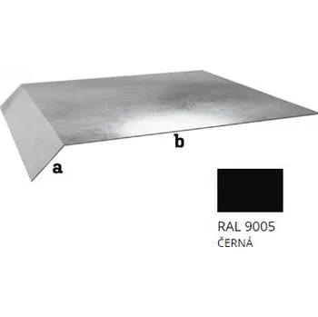 Plech BLIX Pozink tl. 0,5 mm Podkladní plech r.š. 208 RAL 9005 Černa