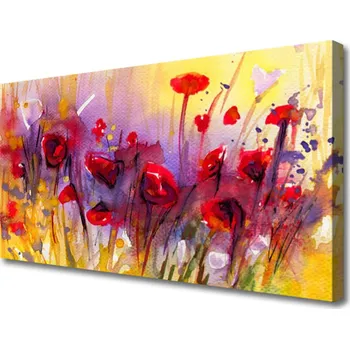 Obraz Obraz na plátně Květiny Rostlina Příroda Umění 120x60 cm