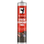 DEN BRAVEN Speciální tmely Tmel střešní bitumen. 310ml RL
