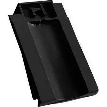 pálená krytina CREATON Optima HÖNGEDA Taška připojení hřebene větrací levá Antracitová Engoba