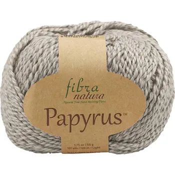 Příze Fibra Natura Papyrus 229-21 šedobéžová
