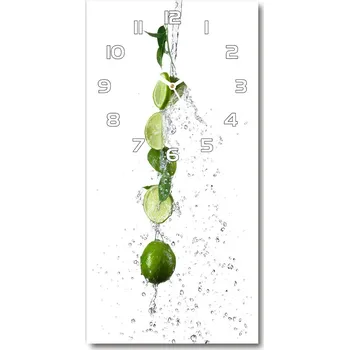 Hodiny Moderní hodiny nástěnné Limetky