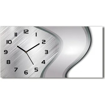 Hodiny Skleněné hodiny na stěnu Koková abstrakce