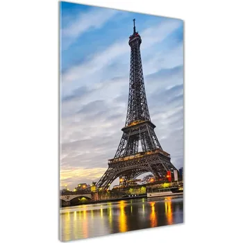 Obraz Vertikální Fotoobraz na skle Eiffelová věž Paříž