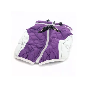 Obleček pro psa Kabátek pro psy Hjumarayan fialový vel. M