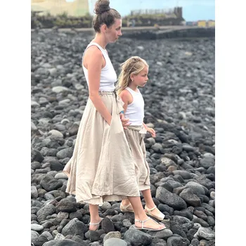 Dámská sukně Kulišárny DÁMSKÁ mušelínová kalhotová sukně SANDY VELIKOST: 40-42, DÉLKA: MIDI- pod kolena