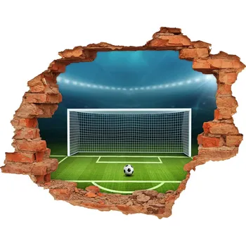 Fototapeta Fototapeta díra na zeď 3D nálepka Stadion