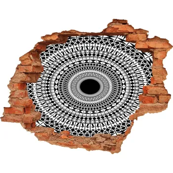 Fototapeta Díra 3D fototapeta nálepka Ornamenty kolo
