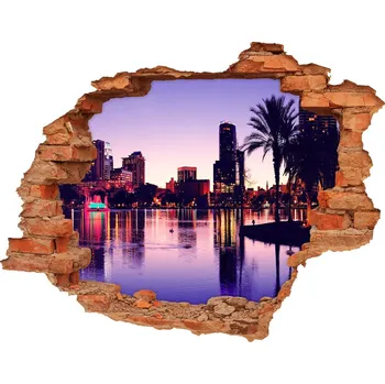 Fototapeta Fototapeta díra na zeď 3D Orlando USA