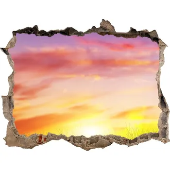 Fototapeta Nálepka fototapeta 3D výhled Západ slunce