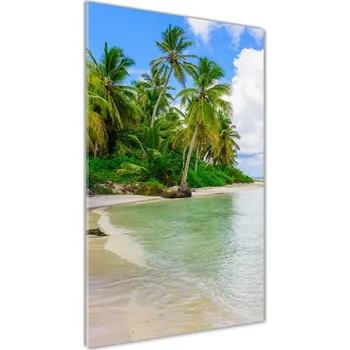 Obraz Vertikální Foto obraz skleněný svislý Tropická pláž