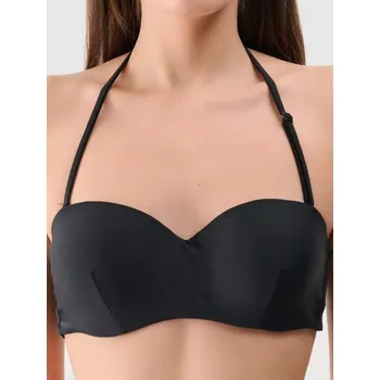 Dámské oblečení Dámské plavky 4F horní díl 4FWSS25UBKTF072 DEEP BLACK S