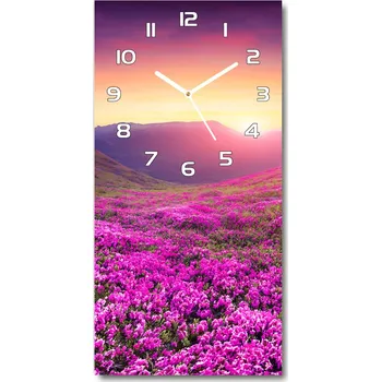 Hodiny Nástěnné hodiny tiché Hory rododentron