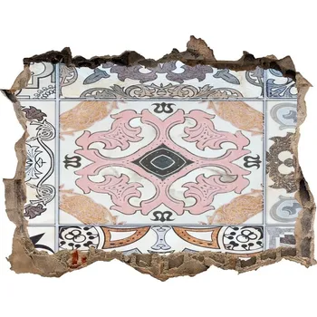 Fototapeta Fotoobraz díra na stěnu Keramické obkladačky