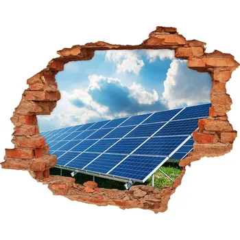 Fototapeta Samolepící díra na stěnu Sluneční baterie