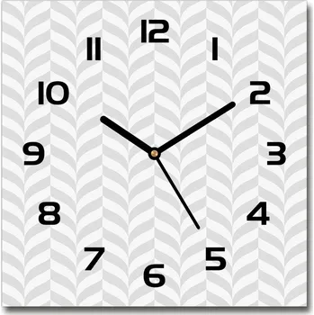 Hodiny Skleněné hodiny čtverec Geometrické pozadí